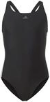 Adidas Athly V 3-Streifen Badeanzug M&auml;dchen Badeanzug, schwarz 4060515092149