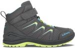Lowa Maddox GTX Mid Junior Kinder Wander- und Bergschuhe, grau, Gr. 34 4056264550474