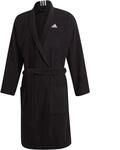 Adidas Cotton Bademantel Mantel, schwarz 4060522348536