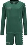 Hummel Core Goalkeeper SET Kinder Torwarttrikot, gr&uuml;n 5700495832708