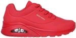 Skechers Uno - Stand on Air Damen Freizeitschuhe, rot, Gr&ouml;&szlig;e 40 193113018489