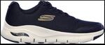 Skechers Arch Fit Herren Sneaker Low, blau, Gr. 46 0194428150741