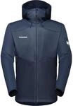 Mammut Ultimate VII So Hooded Herren Funktionsjacke, blau 7619876050342