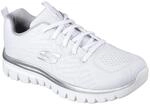 Skechers Graceful - Get Connected Damen Freizeitschuhe, wei&szlig;, Gr&ouml;&szlig;e 41