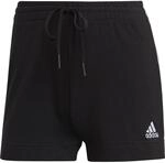Adidas Essentials Slim 3-Streifen Damen Shorts, schwarz 4064044680228