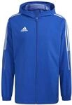 Adidas Tiro 21 Windbreaker Herren Fu&szlig;balljacke, blau 4062064994875