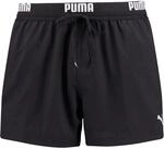 Puma Swim Logo Short Length Herren Badehose, schwarz 8718824814636