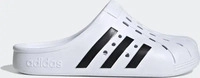 adidas 3521050378_FY8970, Adidas adilette Clog Badeslipper, wei&szlig;, Gr&ouml;&szlig;e 39