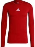 Adidas Compression Longsleeve Herren Longsleeve, rot 4062064262790