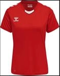 Hummel Core XK Poly Damen T-Shirt, rot, Gr. XXL 5700497397601