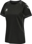 Hummel 207397_2001, Hummel Lead Poly Damen T-Shirt, schwarz female