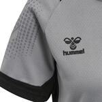 Hummel Lead Poly Damen T-Shirt, grau 5700497348375