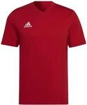 Adidas Entrada 22 T-Shirt Herren T-Shirt, rot 4065418929783
