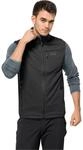 Jack Wolfskin Highest Peak Herren Weste, schwarz 4064993130942