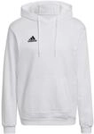 Adidas Entrada 22 Sweat Hoodie Herren Kapuzensweater, wei&szlig; 4065417125537