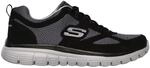 Skechers Burns - Agoura Herren Freizeitschuhe, schwarz, Gr&ouml;&szlig;e 44 191665339649