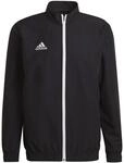 Adidas Entrada 22 Pr&auml;sentationsjacke Herren Fu&szlig;balljacke, schwarz 4065418749114