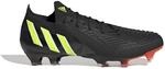 Adidas Predator Edge.1 Low FG Fu&szlig;ballschuh Nockenschuhe, schwarz, Gr&ouml;&szlig;e 41 ⅓