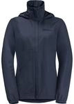 Jack Wolfskin Stormy Point 2L Damen Funktionsjacke, blau 4064993496611