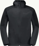 Jack Wolfskin 1306922_6350, Jack Wolfskin Feldberg Herren Funktionsjacke, schwarz