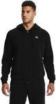 Under Armour UA Rival Fleece mit durchg&auml;ngigem Rei&szlig;verschluss Herren