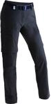 Maier Sports Inara slim Zip Damen Hose, blau 4057486523444