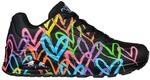 Skechers Uno - Highlight Love Damen Freizeitschuhe, schwarz, Gr&ouml;&szlig;e 41...
