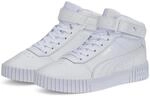 Puma Carina 2.0 Mid Damen Freizeitschuhe, wei&szlig;, Gr&ouml;&szlig;e 38 4065449577304