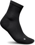 Bauerfeind Sports Run Ultralight Mid Cut Herren Socken, schwarz 4057532262587