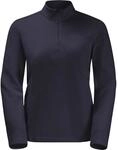 Jack Wolfskin Taunus Half Zip Damen Pullover, grau 4064993552980