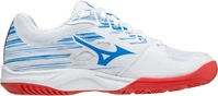 Mizuno X1GC2107_25, Mizuno Stealth Star Junior Kinder Volleyballschuhe, wei&szlig;,