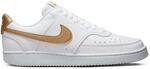 Nike Court Vision Low Next Natures Damen Freizeitschuhe, wei&szlig;, Gr&ouml;&szlig;e 42