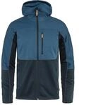 Fj&auml;llr&auml;ven Abisko Trail Fleece Herren T-Shirt, blau 7323450860462