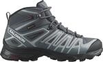 Salomon X Ultra Pioneer MID GTX Damen Multifunktionsschuhe, grau, Gr&ouml;&szlig;e 42