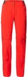 Vaude Farley Stretch zip-off T-zip-off II Damen Hose, rot 4062218471047