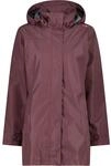 CMP Jacket Snaps Hood Damen Funktionsjacke, rot 8059342788482
