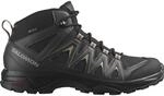 Salomon X Braze MID GTX Herren Multifunktionsschuhe, schwarz, Gr&ouml;&szlig;e 46 ⅔