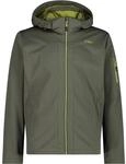 CMP Jacket Zip Hood Herren Funktionsjacke, gr&uuml;n 8059342622793