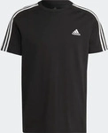 adidas ECQ97_IC9334, Adidas Essentials Single Jersey 3-Streifen T-Shirt Herren