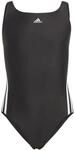 Adidas 3-Streifen Badeanzug M&auml;dchen Badeanzug, schwarz 4066752699257