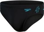 Speedo Hyperboom Splice Brief Herren Badehose, schwarz 5059937245188
