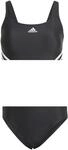 Adidas 3-Streifen Bikini Damen Bikini, schwarz 4066752859071