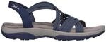 Skechers Reggae Slim - Turn it Up Damen Sandalen, blau, Gr&ouml;&szlig;e 41 195969791486