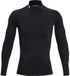 Under Armour UA HeatGear&reg; Armour Comp Mock Herren Longsleeve, schwarz 195251828531