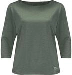 Jack Wolfskin Jwp 3/4 Damen T-Shirt, gr&uuml;n 4064993697681