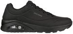 Skechers Uno - Stand on Air Herren Freizeitschuhe, schwarz, Gr&ouml;&szlig;e 48 &frac12;