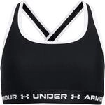 Under Armour G Crossback Mid Solid M&auml;dchen Sport-BH, schwarz 195252522230