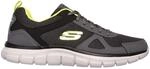 Skechers Track - Bucolo Herren Freizeitschuhe, grau, Gr&ouml;&szlig;e 47 &frac12; 190872054475