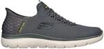Skechers Summits - High Range Herren Slipper, grau, Gr&ouml;&szlig;e 42 196642692311