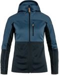 Fj&auml;llr&auml;ven Abisko Trail Fleece Damen Midlayer, blau 7323450866464